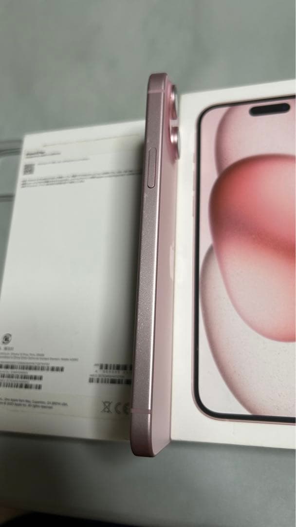 Iphone 15plus 256gb ピンク色