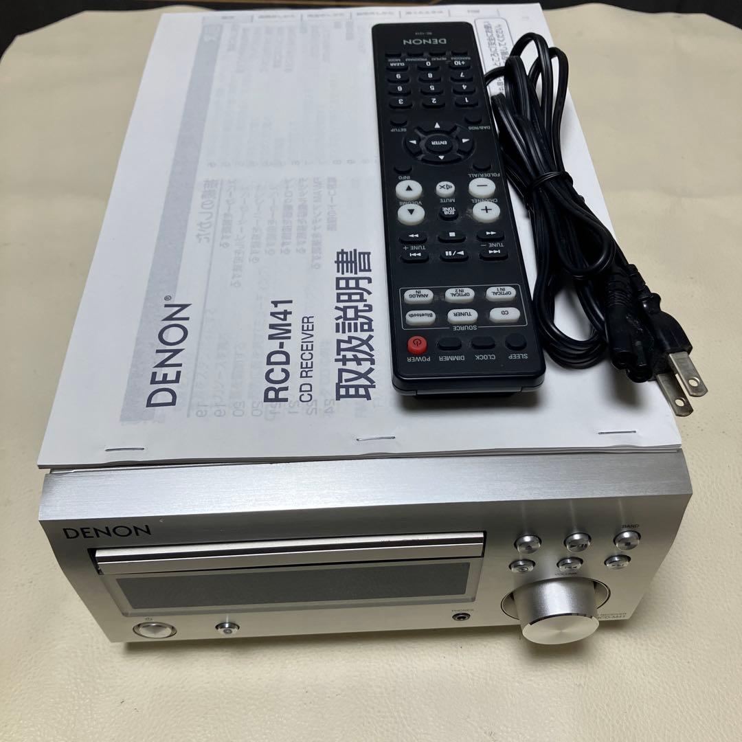 DENON CDレシーバー RCD-M41SP 整備動作品 2021年製