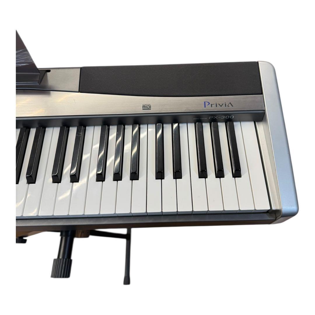 【美品・動作良好】CASIO 電子ピアノ Privia PX-300 付属品多数