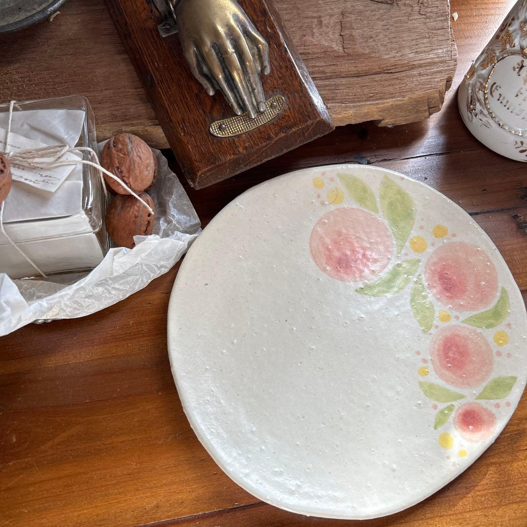 MIRADA ボタニカル お花 プレート ハンドメイド
