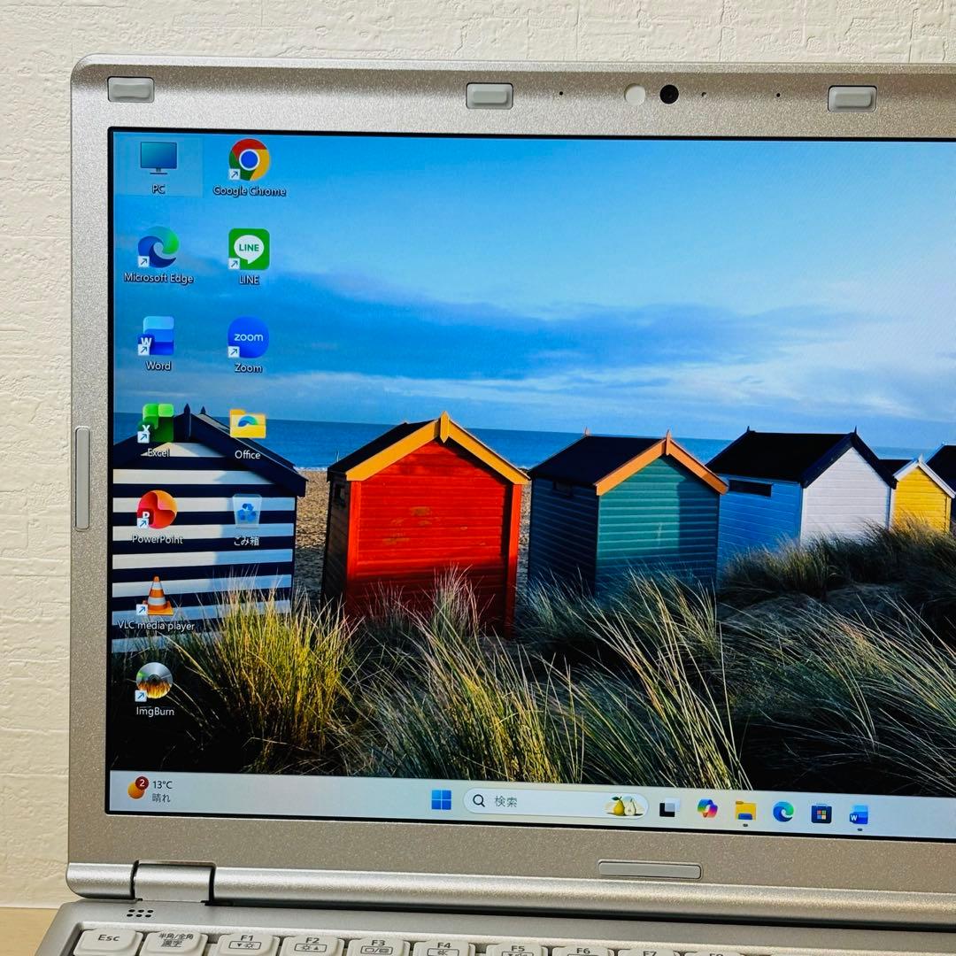 レッツノート PC Windows11 SSD DVD オフィス付き P-117
