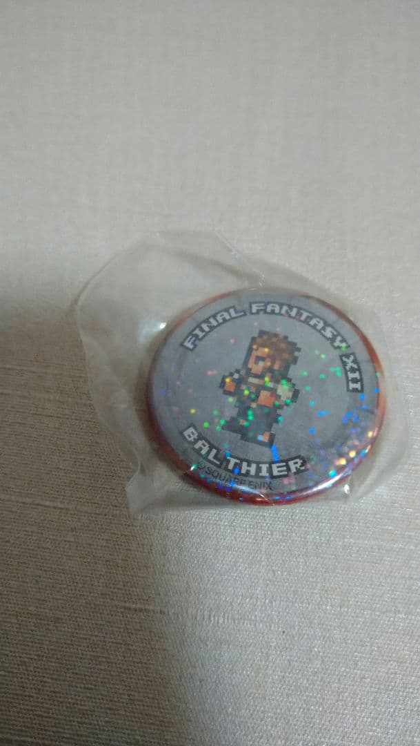 ファイナルファンタジー レコードキーパー』バルフレア ホログラム 缶バッジ