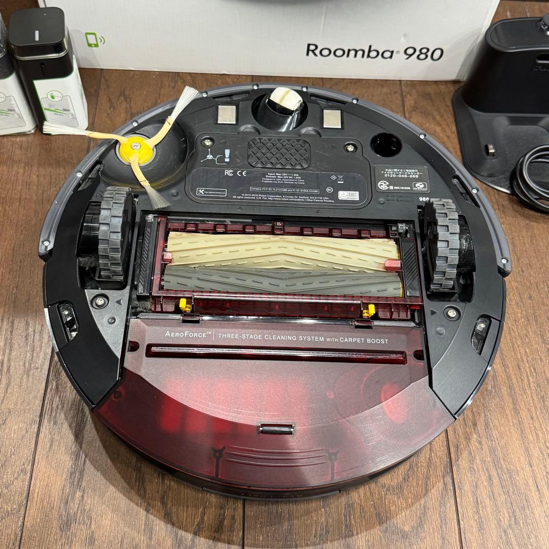 IROBOT ルンバ980 要バッテリー交換（ジャンク扱い） 箱、付属品付き