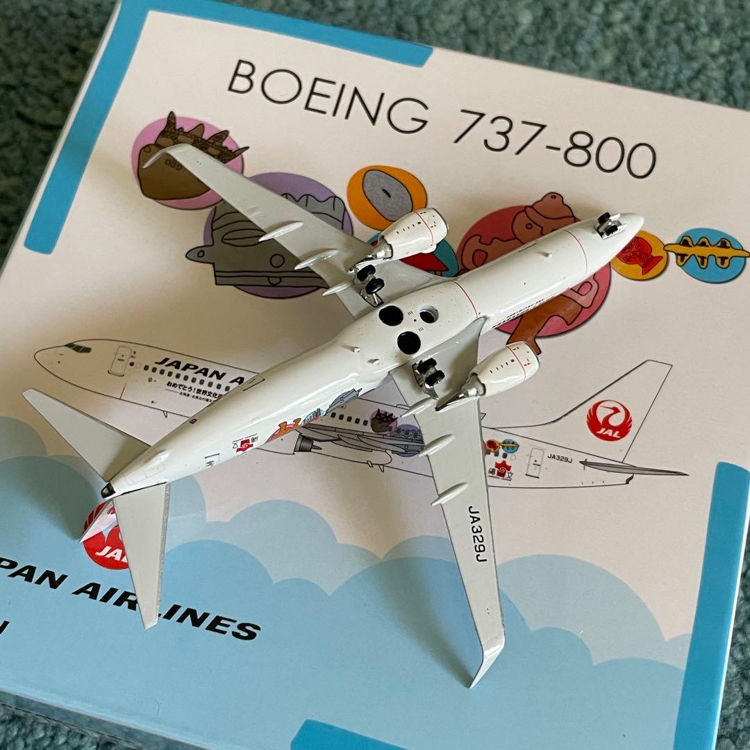 JAL 737-800 日本航空 JA329J おめでとう！世界文化遺産登録