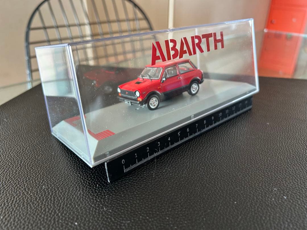 AUTOBIANCHI A112 ABARTH 1979 ミニカー 赤