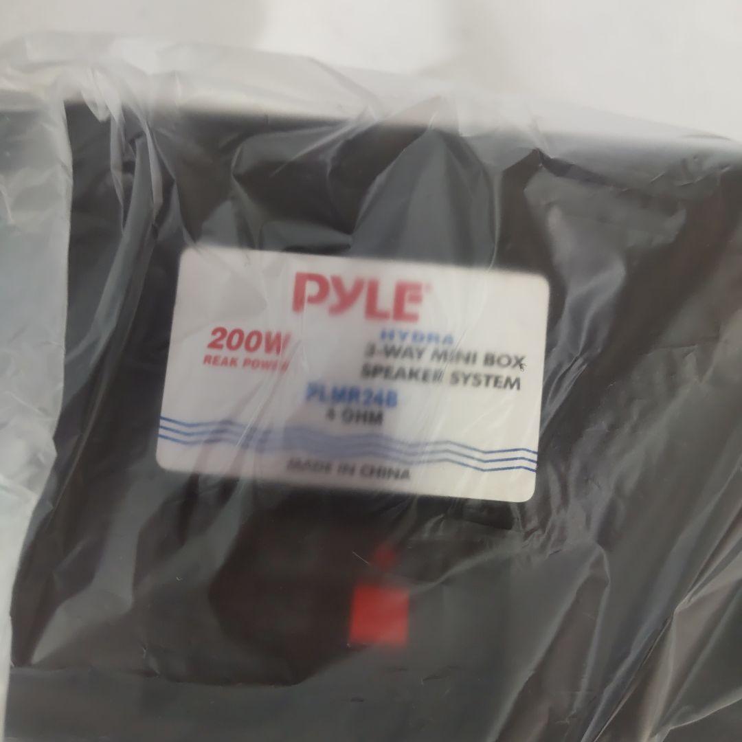 【未使用】パイル PLMR24B 3-WAY MINI BOX スピーカー②