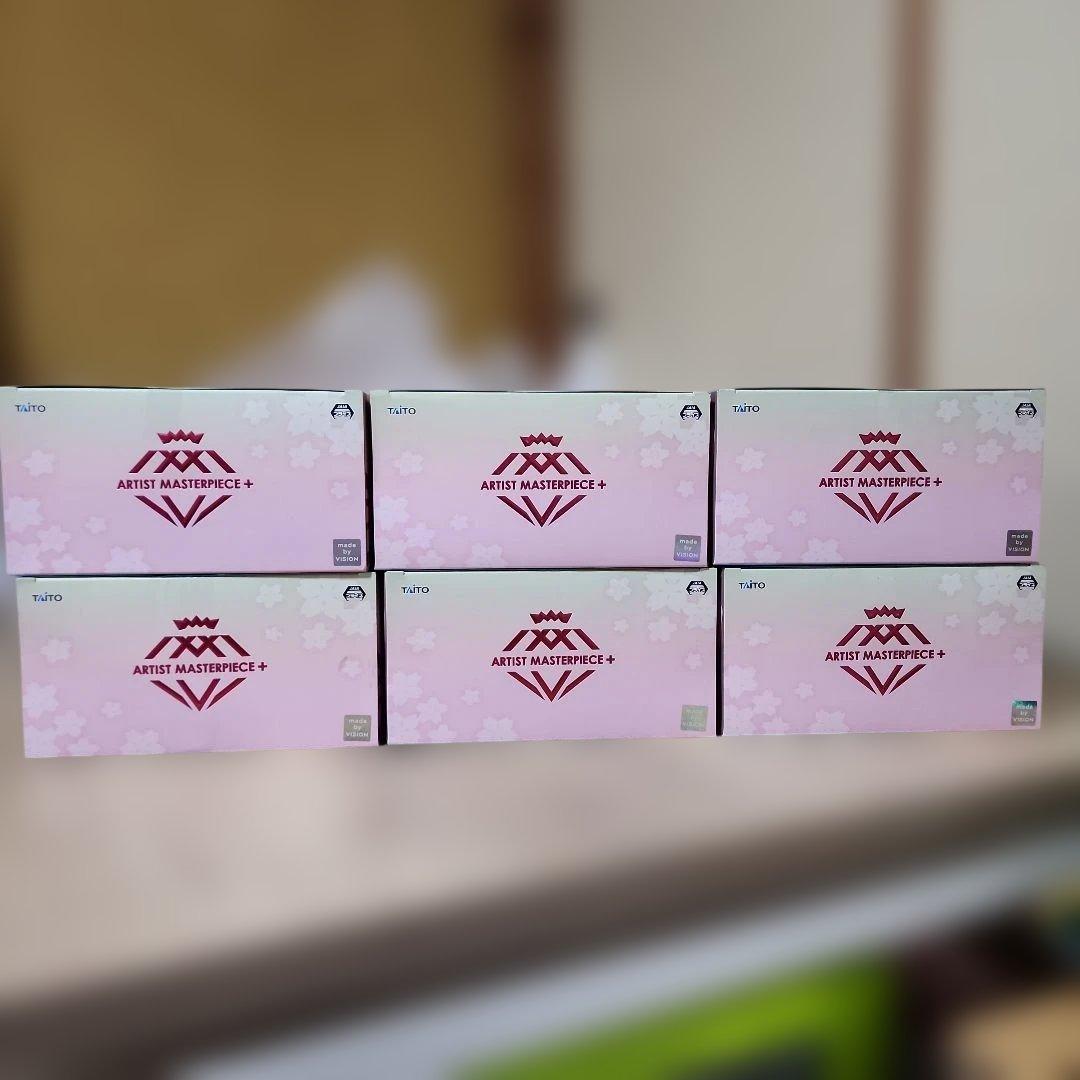 桜ミク AMP+ フィギュア 桜ドレスver. 6個セット