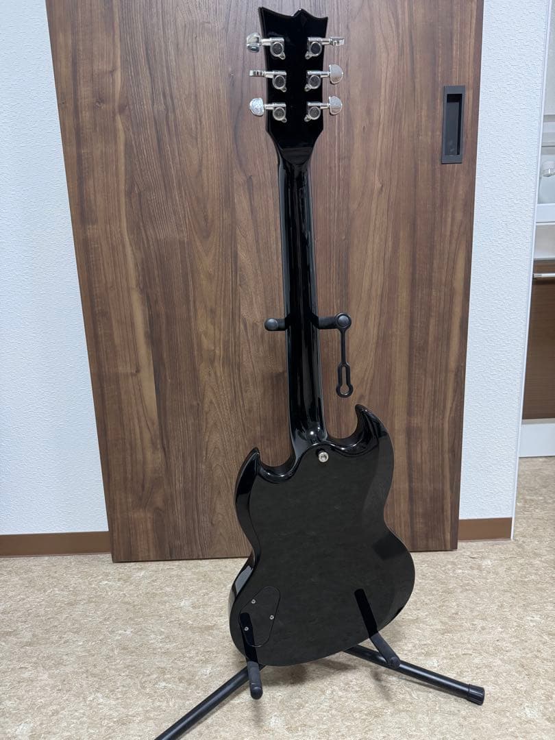 GCA セットネックミニギター ブラック