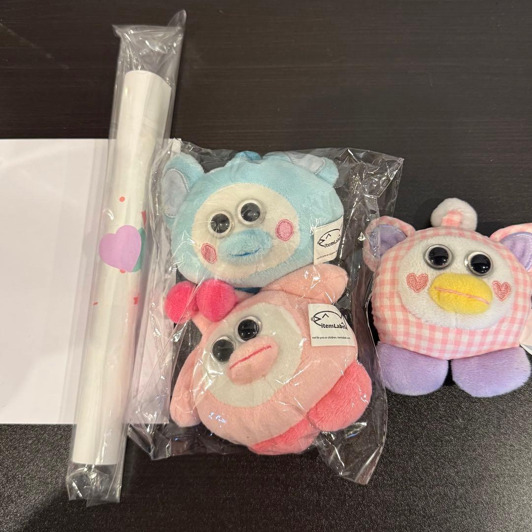 ぬいぐるみ ouioui 3pcs. set