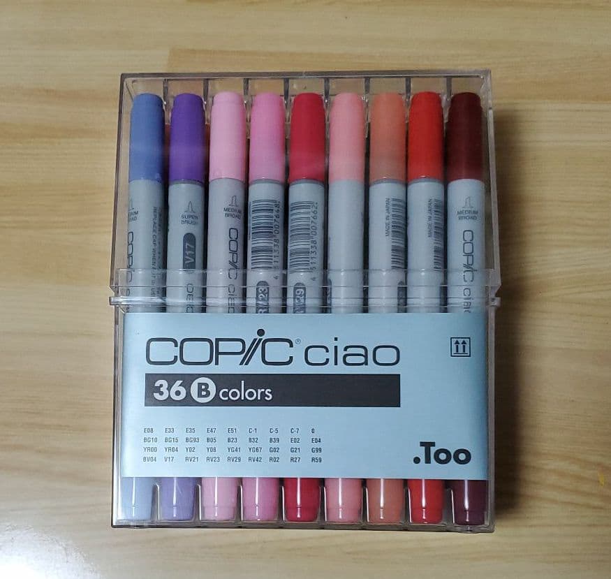 コピック チャオ 36色セットB