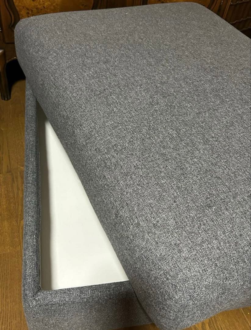 おすすめ　イケア　ヴィムレ　収納スツール　美品　収納　オットマン