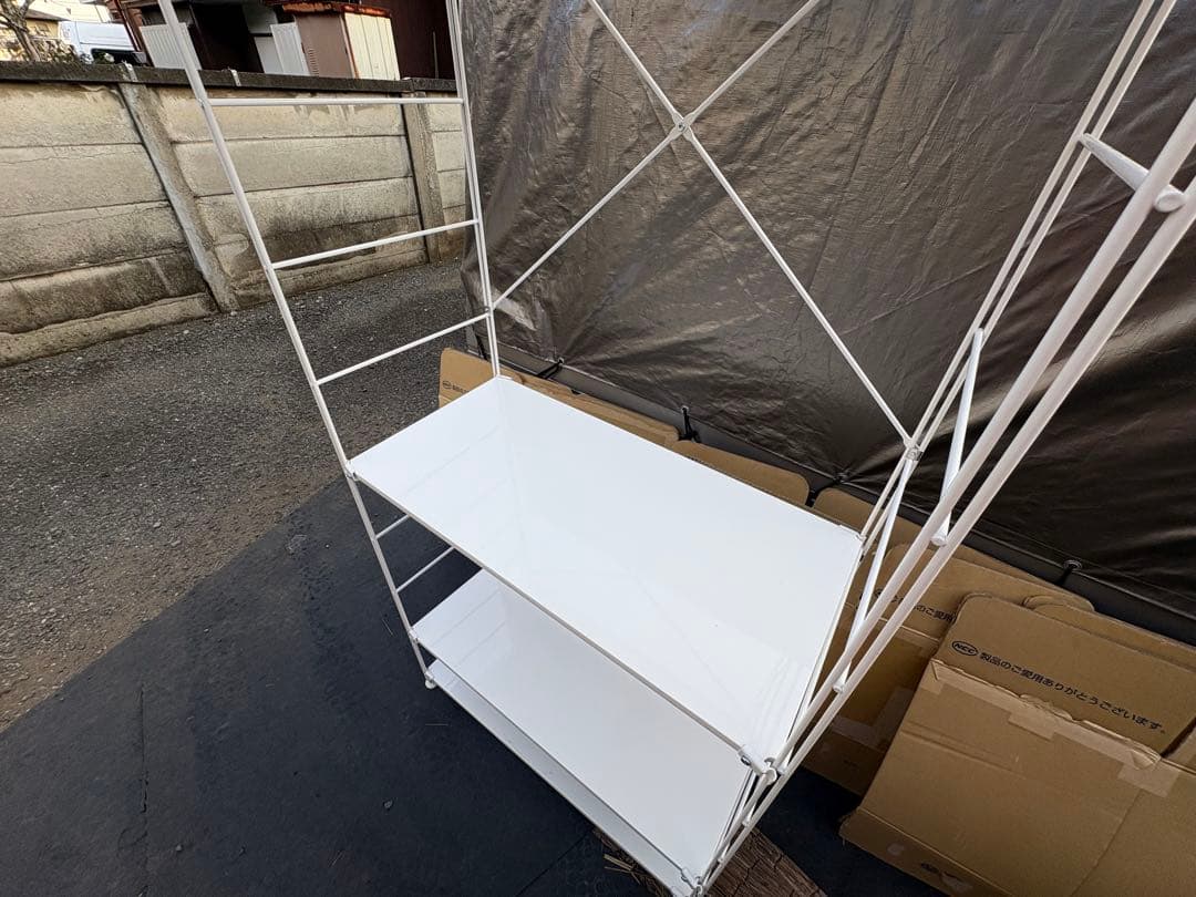 ロ*）様 無印良品　スチールユニットシェルフ　クローゼット