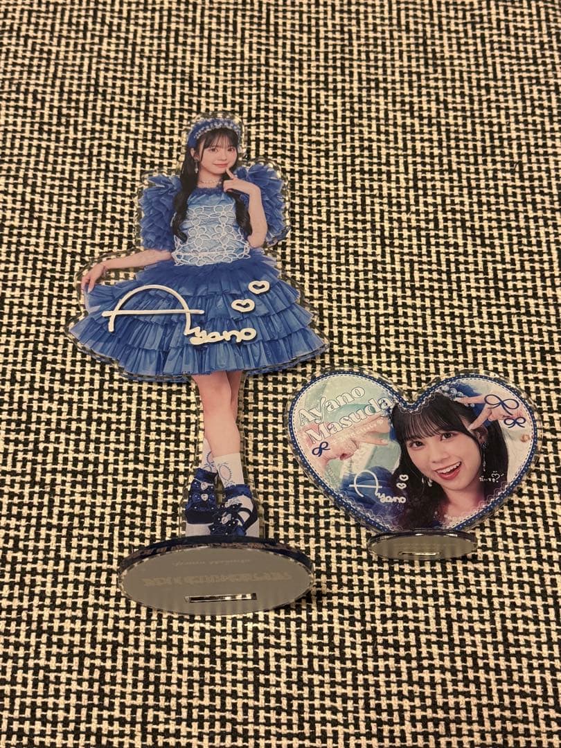 CUTIESTREET 増田彩乃 直筆サイン入りアクスタ　デカアクスタ