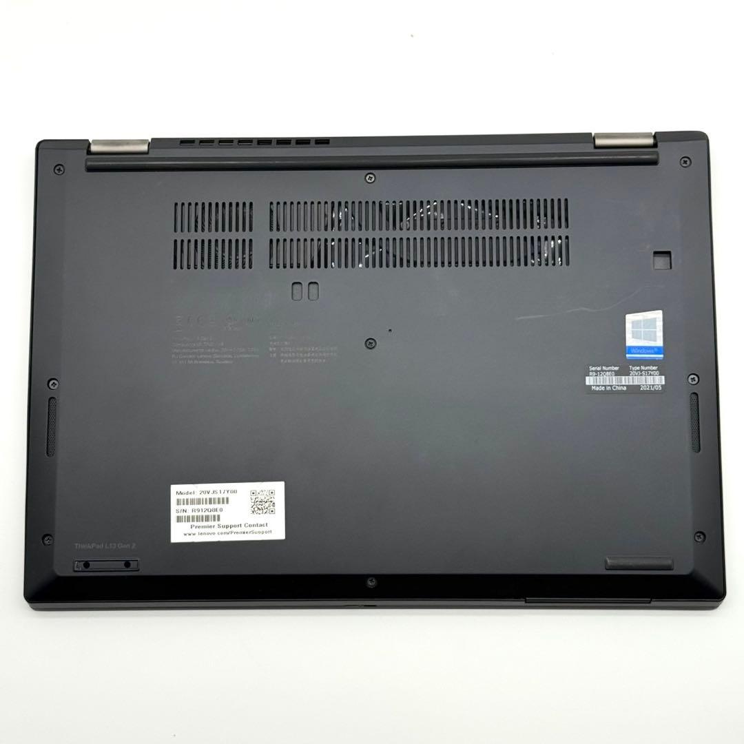 美品 ノートパソコン ThinkPad L13 11世代 i5 バッテリー無