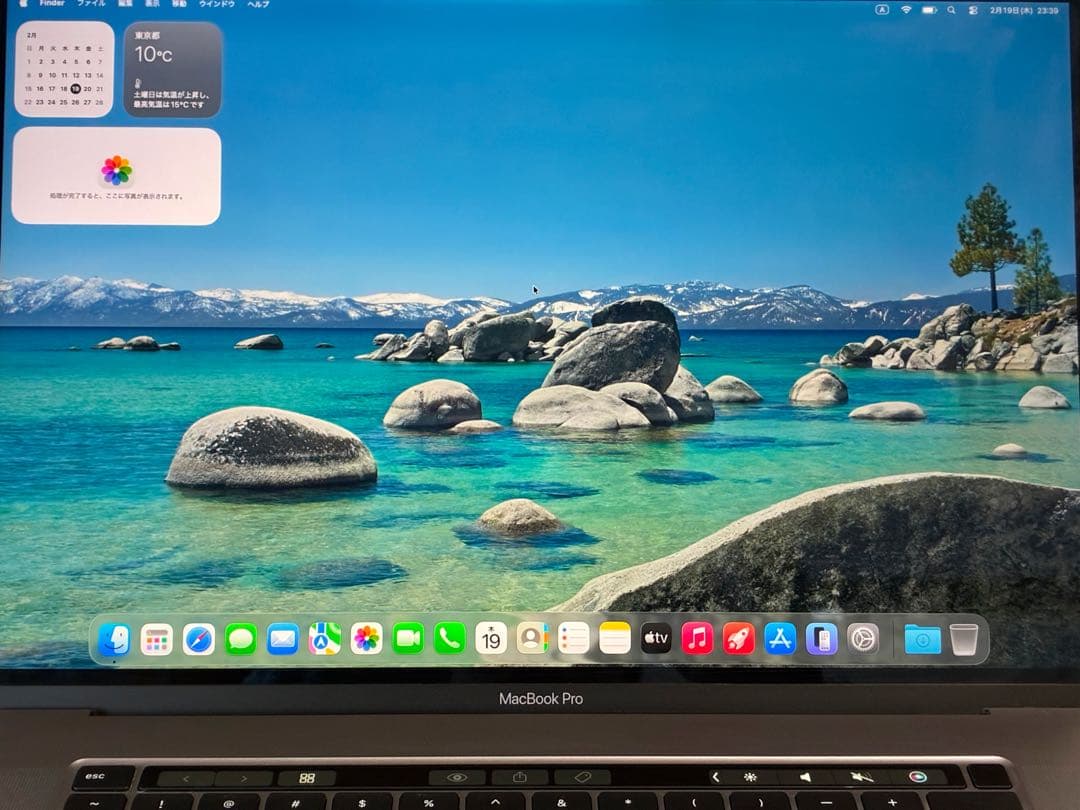 MacBook Pro 2019 16インチ 64GB SSD 1TB i9
