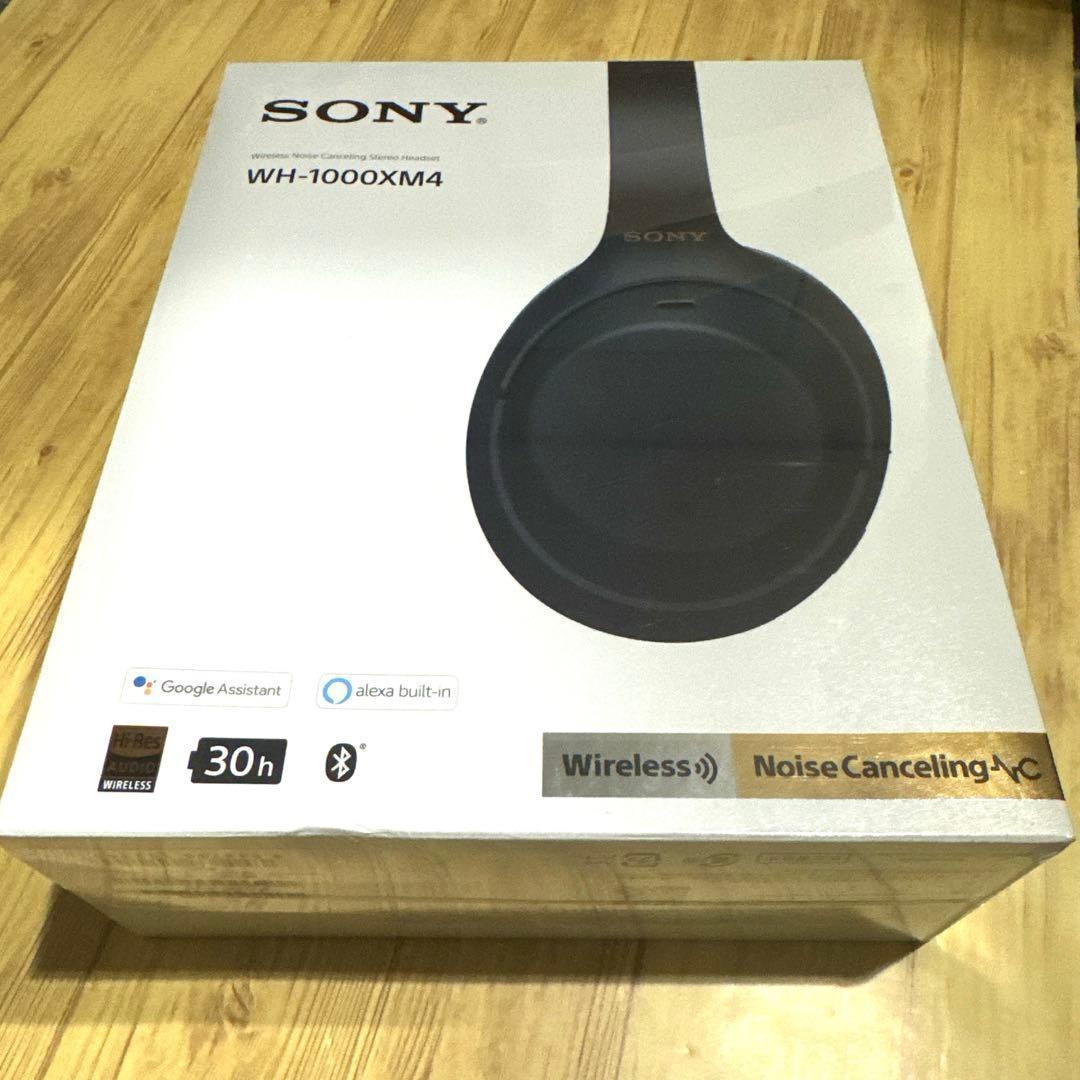 【新品未開封】SONY WH-1000XM4 ワイヤレスヘッドホン　黒