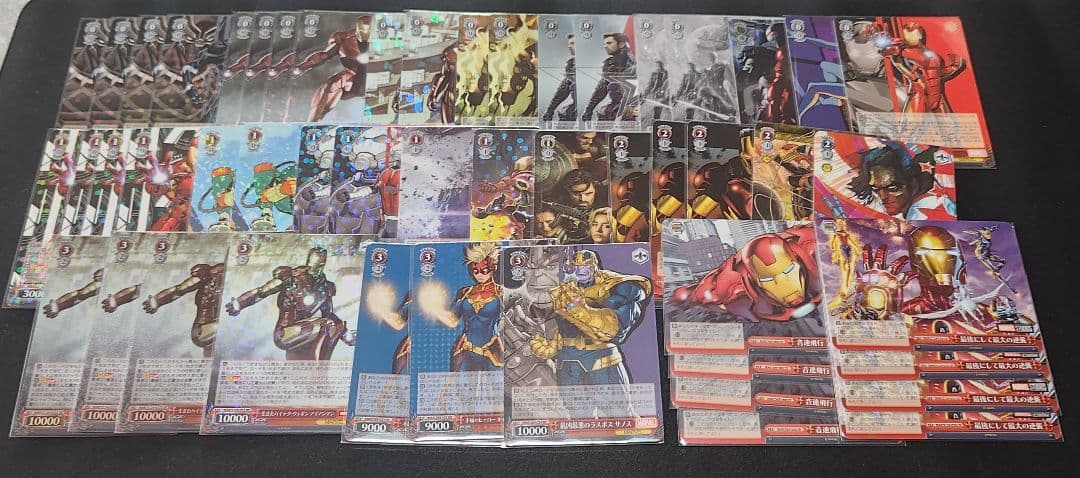 【ヴァイス/WS】MARVEL 扉アイアンマンデッキ 調整パーツ等付き