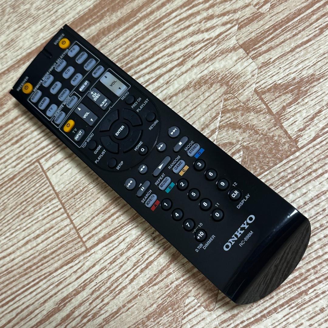 TOS様★ONKYO TX-NR646 AVアンプ リモコン付き ジャンク