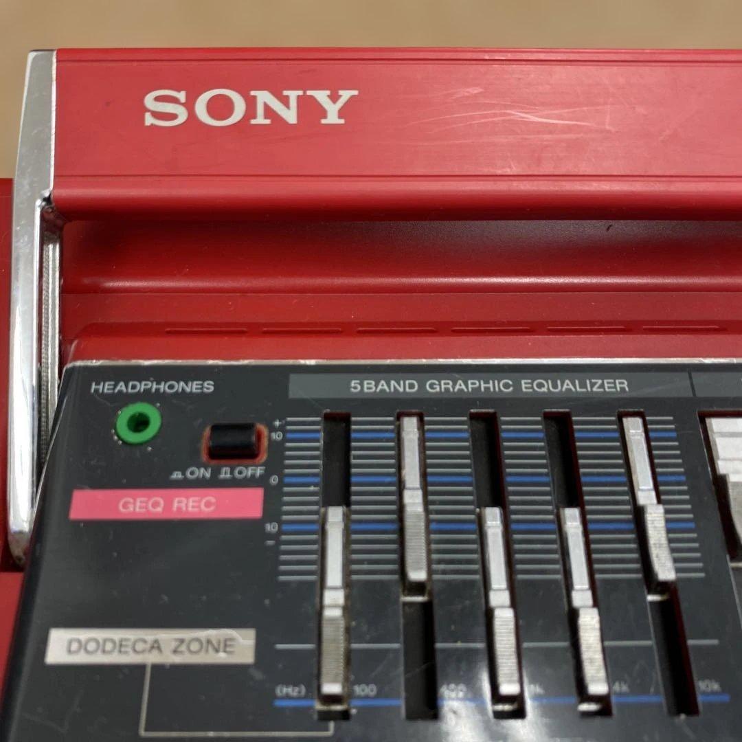 SONY CFS-DW60 ラジカセ 不具合アリ　ジャンク