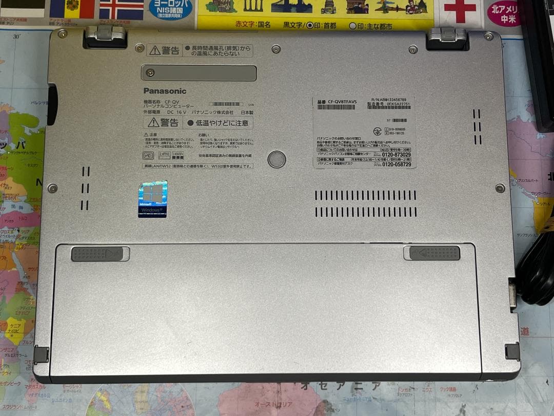 LTE レッツノート CF-QV8タッチパネル 12.1型 軽量 パナソニック