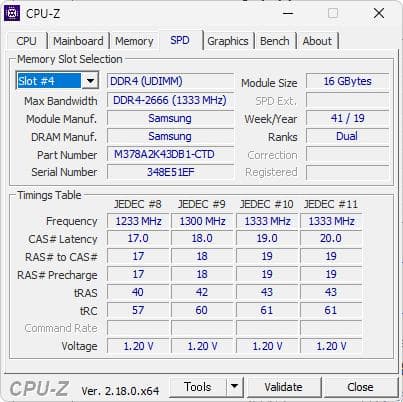サムスン デスクトップ用 DDR4メモリ 16GB×2枚=計32GB