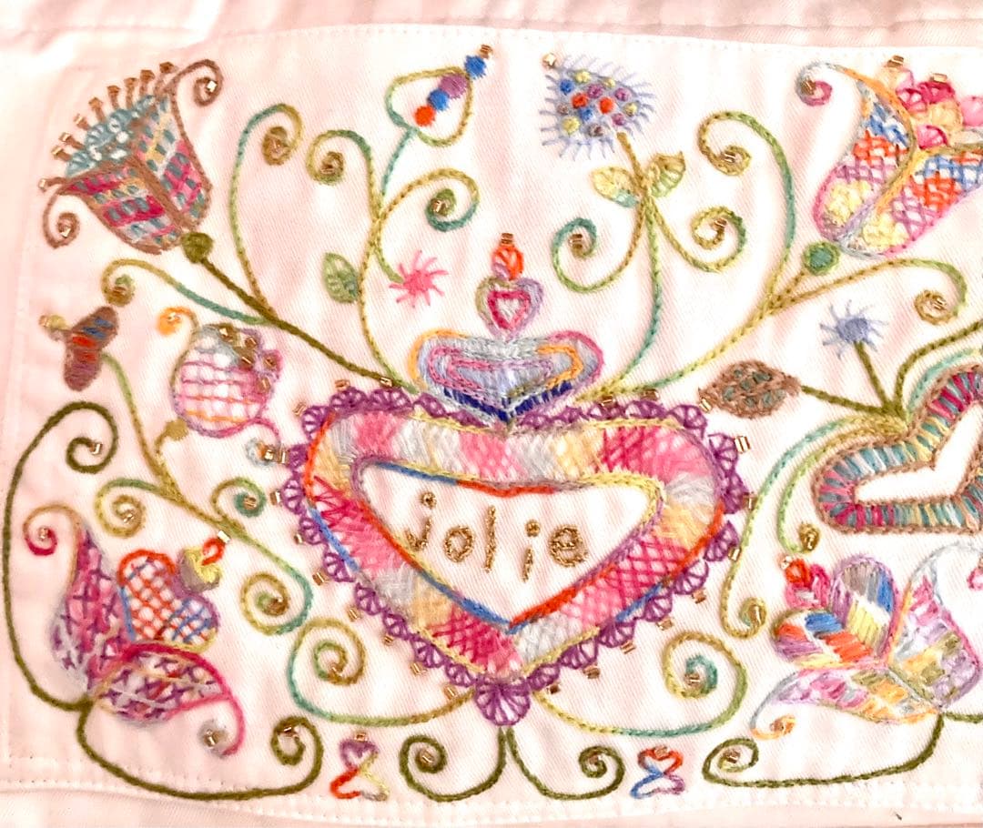 H203 ハンドメイド・刺繍バッグ