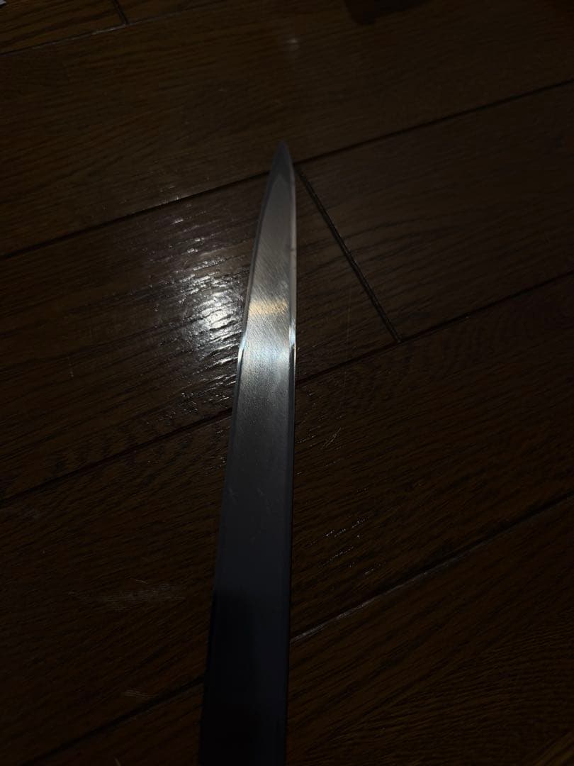 堺一文字忠國作　青水本焼　フグ引き　刃渡り　尺　包丁