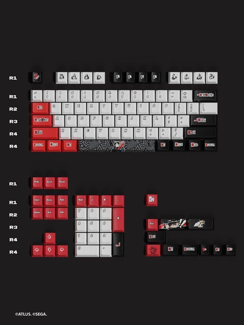 ペルソナ ペルソナ5 P5 キーキャップ マウスパッド ストラップ IFK