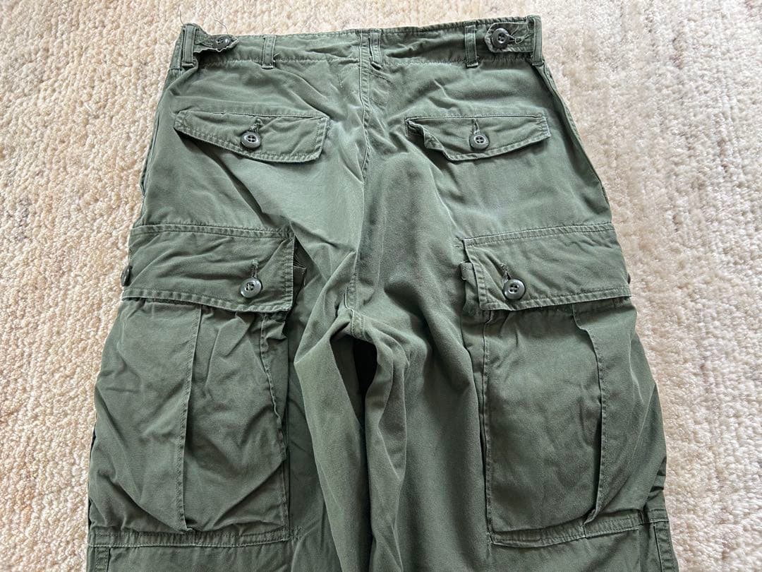 希少 60's U.S.ARMY Jungle Fatigue pant 1st