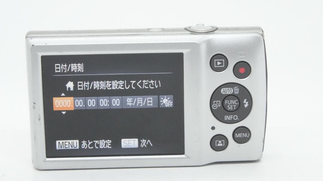 【B2129】 Canon IXY 200 シルバー キャノン イクシ