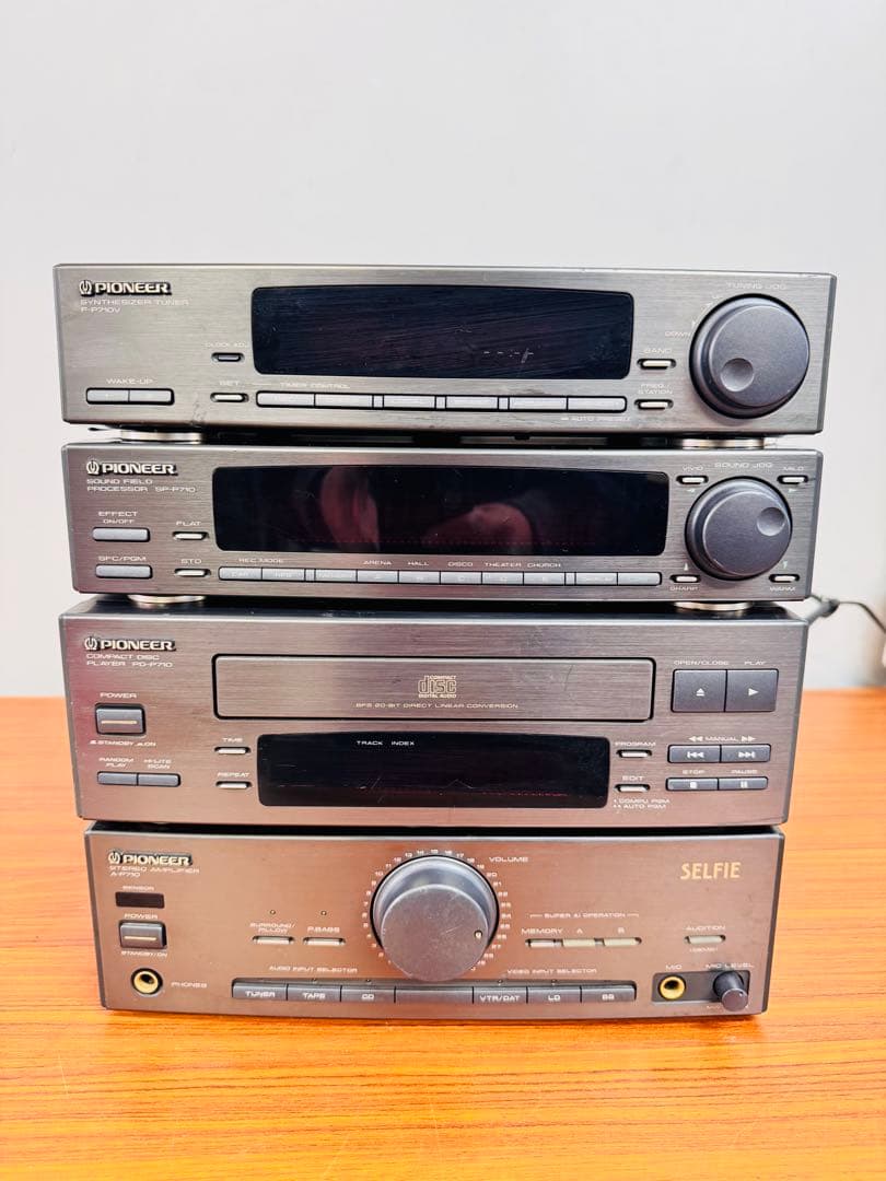 Pioneer ミニコンポ 4点セット A-P710 リモコン付 動作品