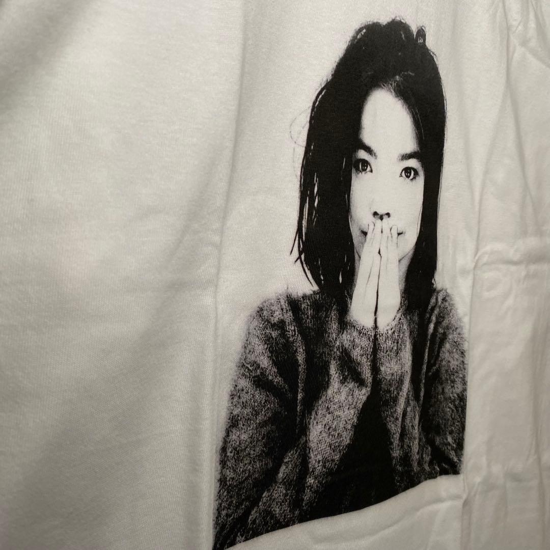新品ビョークTシャツ L バンT アーティストTシャツL Bjork Tシャツ