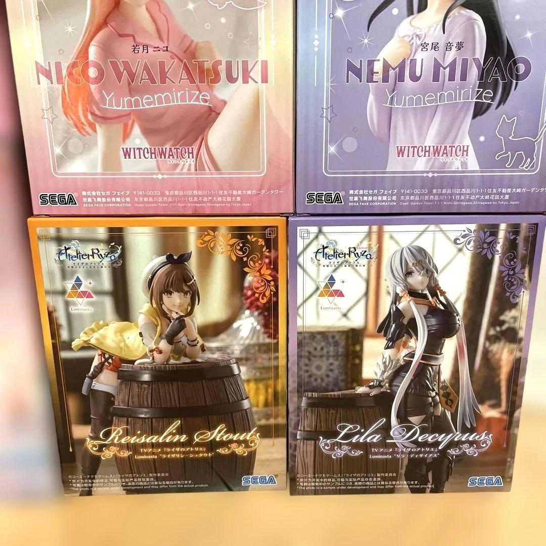 美少女フィギュア　まとめ売り　9点　桜ミク　喜多川海夢　応援　ブルーアーカイブ