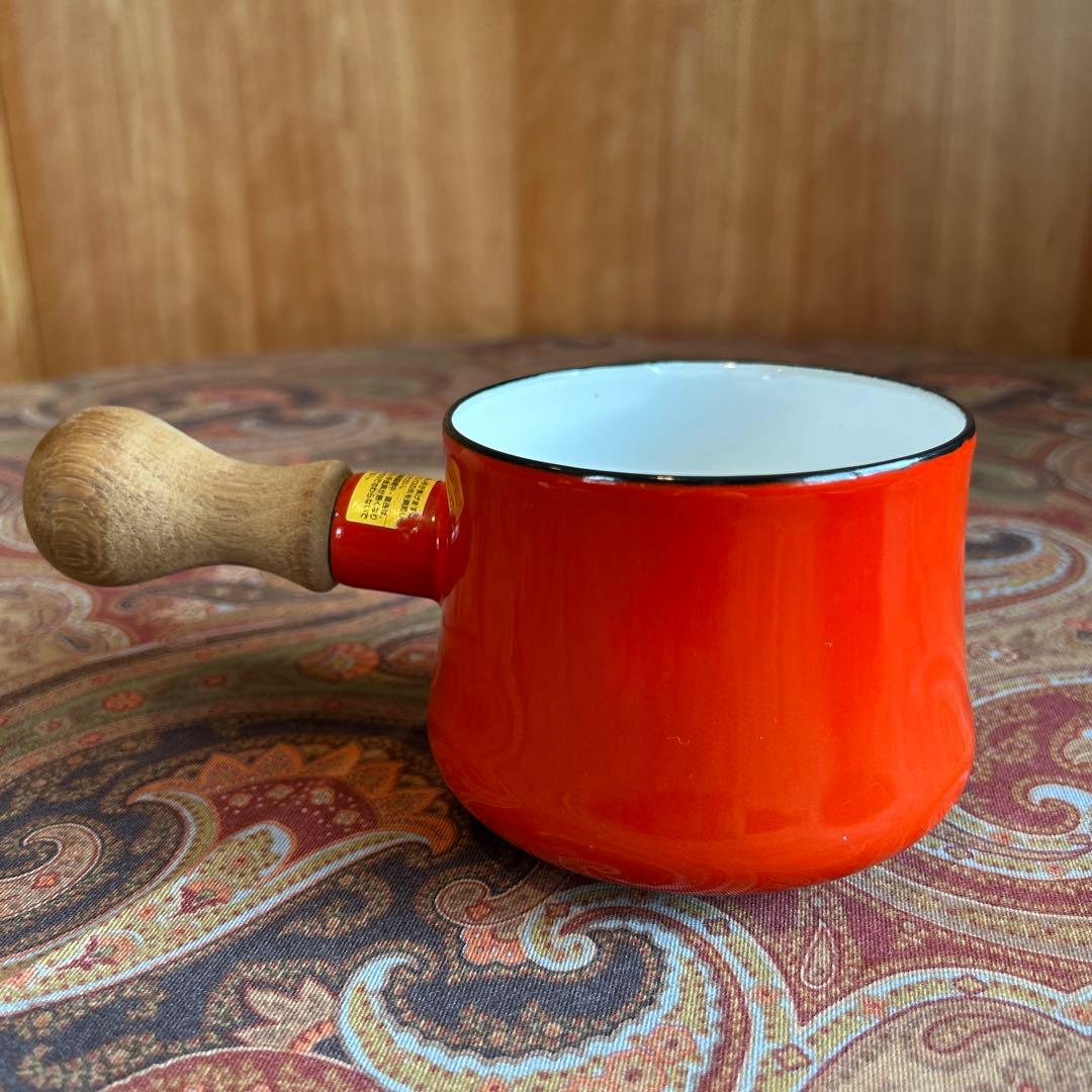 173◆DANSK 9.5cm片手鍋 木製ハンドル　バターウォーマー　ソースパン