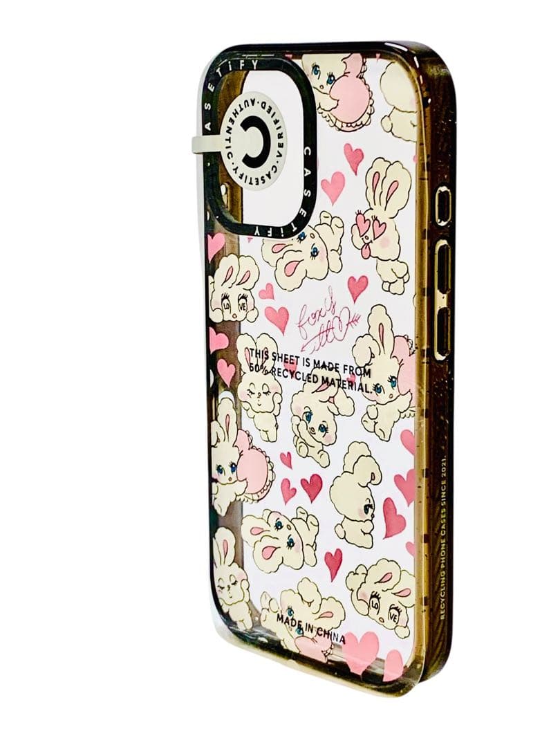 【開封済・未使用】CASETiFY iPhone16 ケース バニー クリア