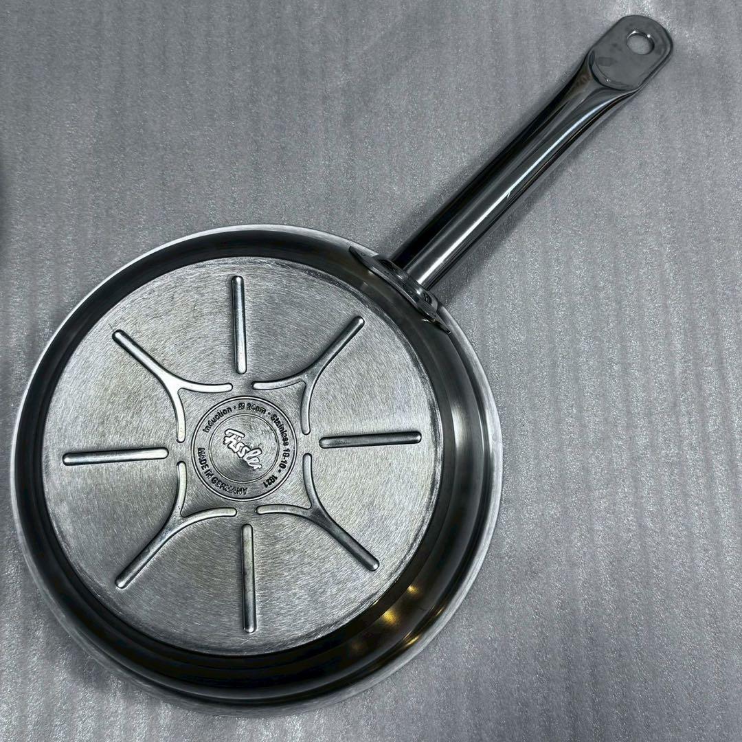 Fissler ステンレススチール フライパン 24cm フィスラー　美品