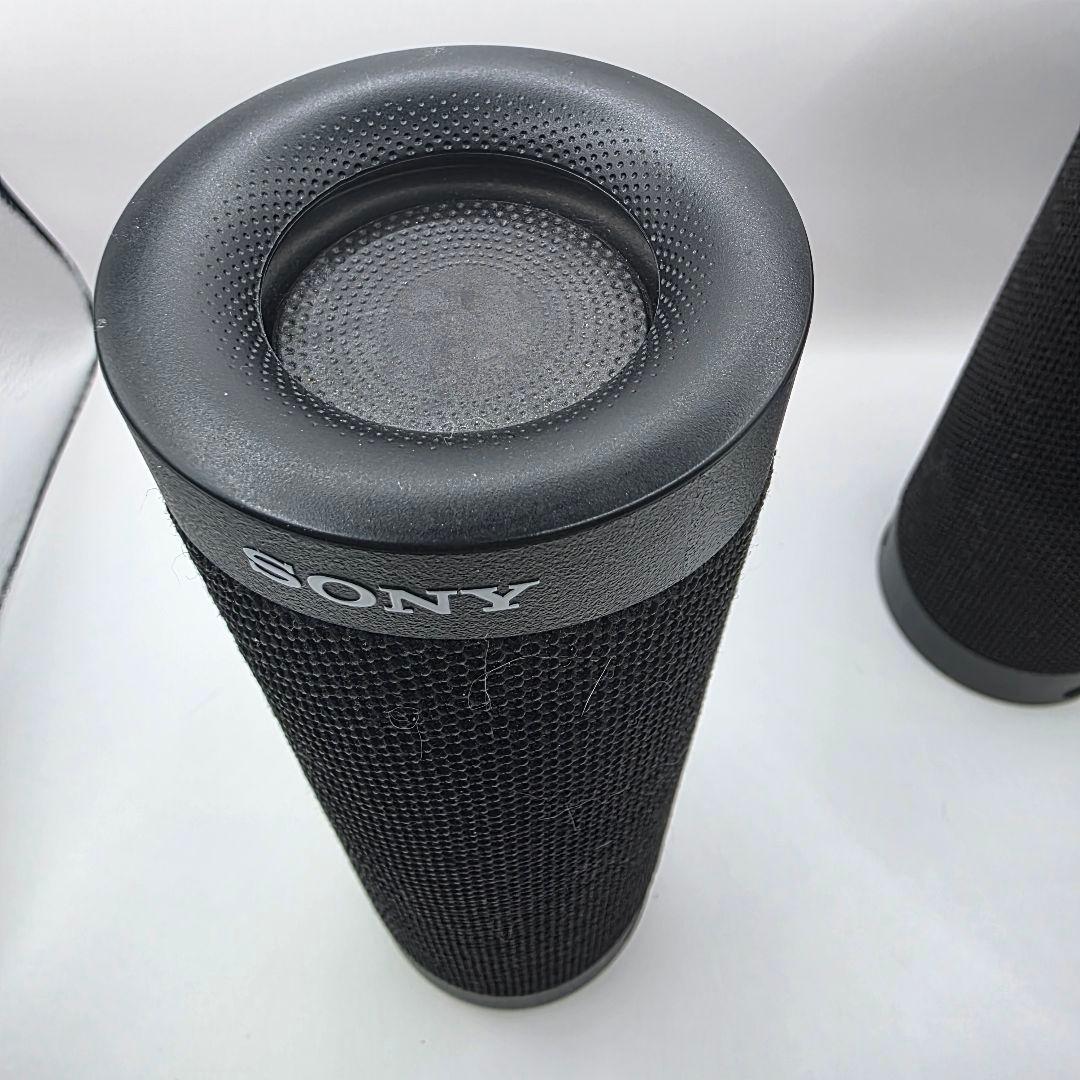 SONY SRS-XB23ワイヤレスポータブルスピーカー ブラック　2本セット