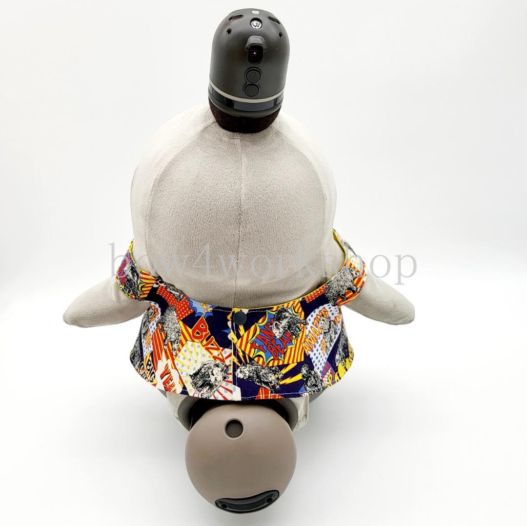 ラボット LOVOT ラボットの服ハンドメイド　アメコミリバーシブルサロペット