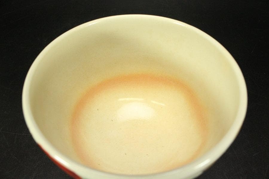 茶道具 三浦竹軒造 乾山茶碗 共箱(ZE896)