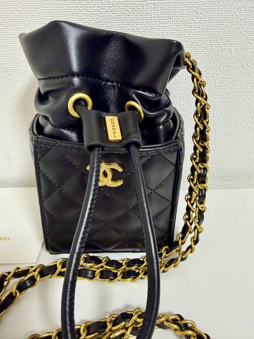 CHANEL ミニマトラッセ　ショルダーバッグ