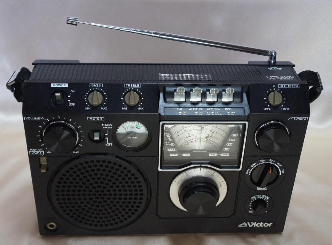 ☆とても綺麗☆ビクターVictor☆FR-6600☆超希少BCLラジオ☆受信可能