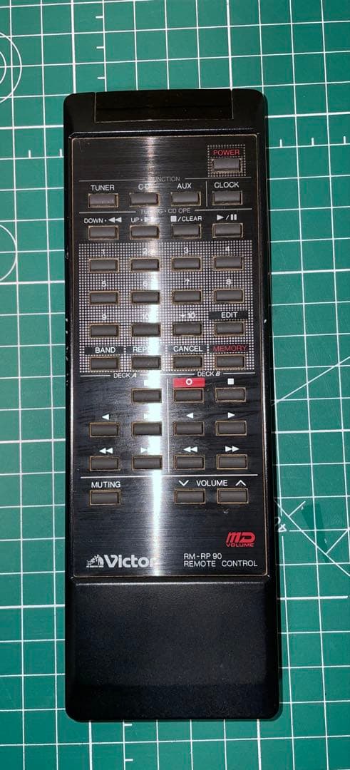 日本ビクター株式会社　RC-X90　CD　カセット　チューナー　ラジカセ　リモ付