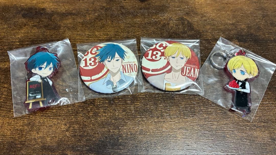acca13区監察課 ⭐︎ジーン　ニーノ⭐︎ atre 缶バッジ　2個セット