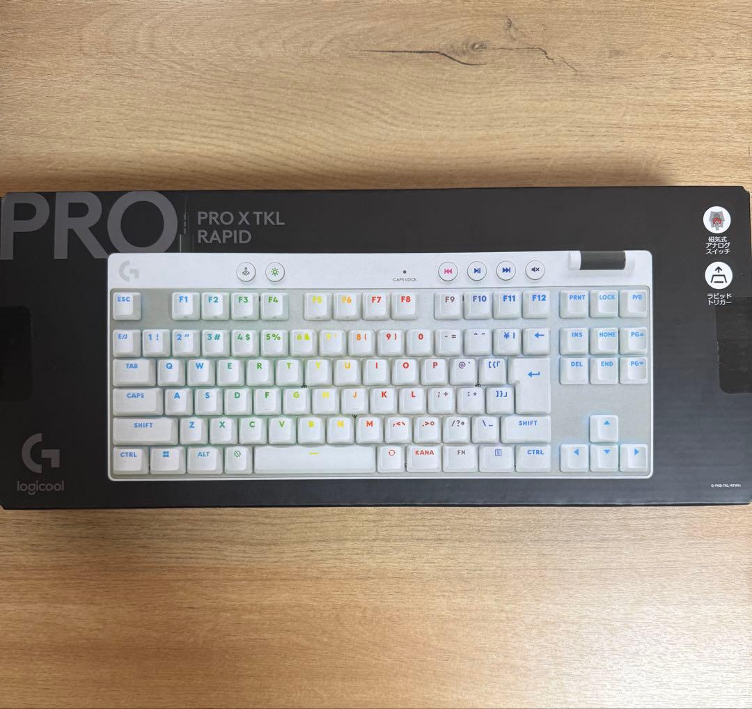 ロジクール PRO X TKL RAPID キーボード本体
