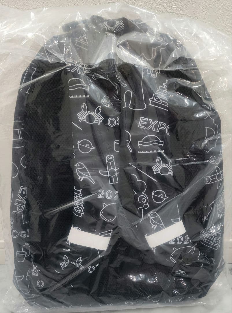 EXPO2025 ミャクミャク リュック 黒 総柄 CORDURA