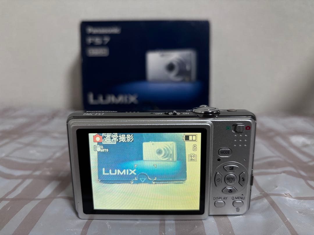 Panasonic LUMIX DMC-FS7 シルバー デジカメ 動作確認済