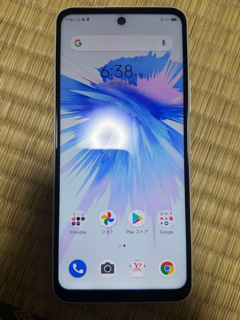 K*様 【液晶美品】ZTE Libero 5G II A103ZT 白 SIMフ