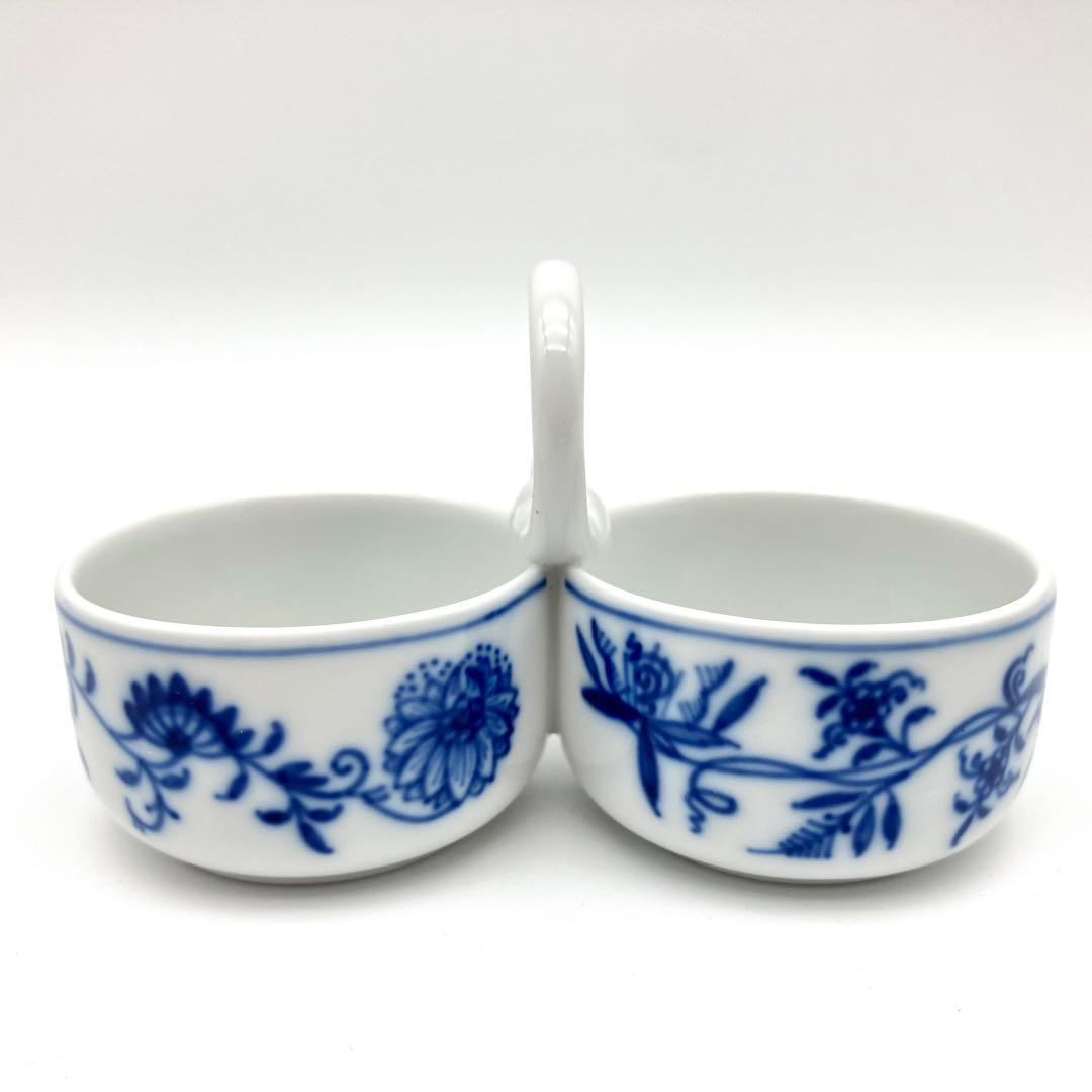 マイセン Meissen ブルーオニオン ソルトセラー 塩 薬味入れ 未使用
