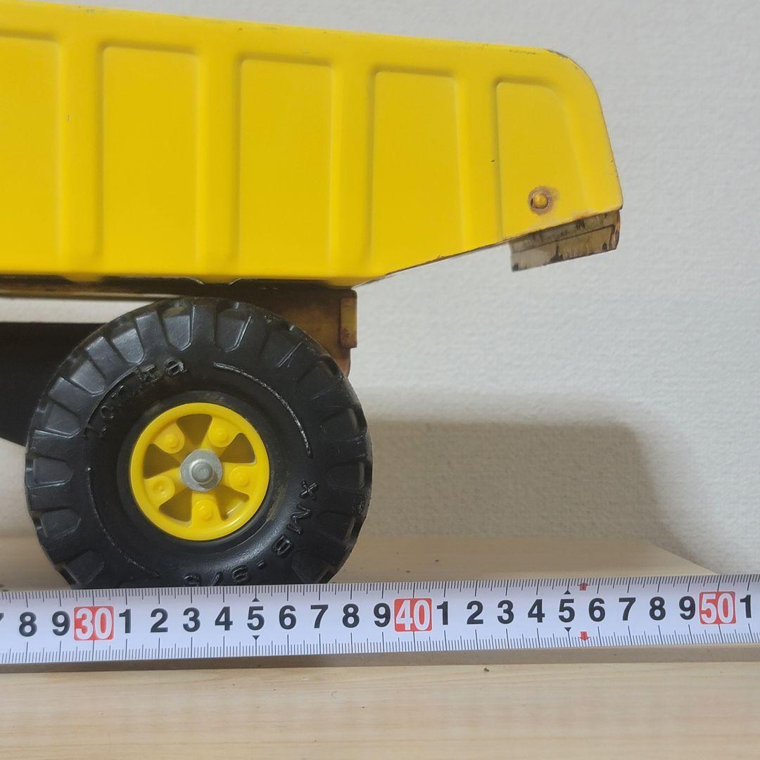3/8迄価格 Tonka ダンプ 特大47cm ビンテージ