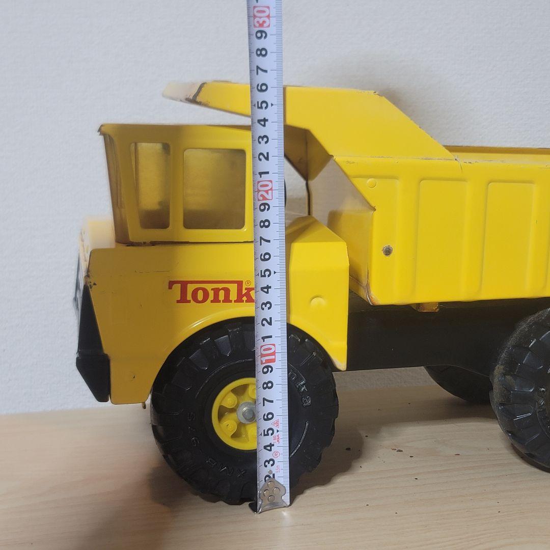 3/8迄価格 Tonka ダンプ 特大47cm ビンテージ
